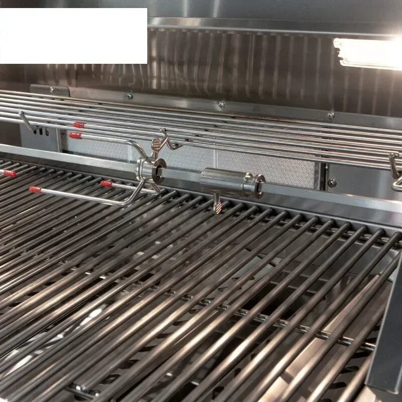 All-in-One máquina de churrasco sem fumaça, fogão quente comercial, pó de fritura, barraca de carro
