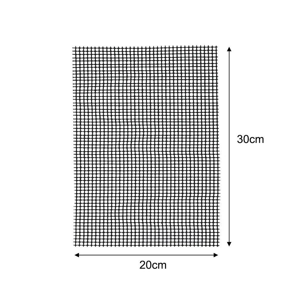 Almofada de grade para churrasco antiaderente, resistente a altas temperaturas, malha reutilizável, facilmente limpa, almofadas de cozinha, ferramenta de grelha 40x30cm