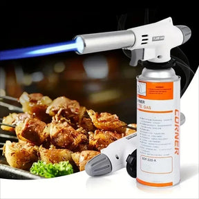 Pistola de chama portátil multifuncional, queimador de tocha para churrasco, acampamento, sobremesas, solda, ferramenta de aquecimento de cozinha, fl doméstico