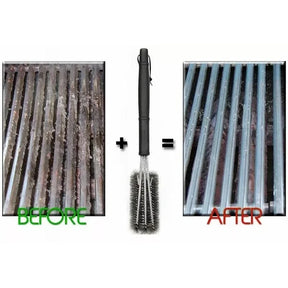 Escova de limpeza de grelha ferramenta para churrasco escova de grelha 3 escovas de aço inoxidável em 1 limpeza acessórios para churrasco melhor limpador churrasco