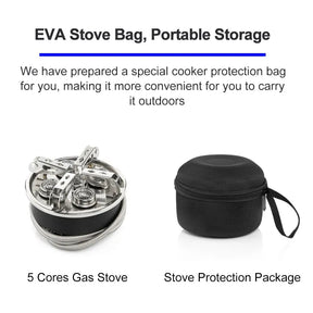 Widesea-Camping Tourist Burner, Fogão a Gás Portátil, Panelas, Piquenique, Churrasco, Suprimentos Turismo, Exterior, Recreação, 8800W