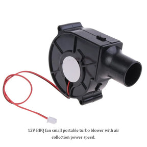 Ventilador para churrasco 220v, motor de explosão pequeno com coleta de ar, velocidade ajustável, ferramenta de cozinha, tomada eua/ue, ventilador portátil para churrasco, acampamento
