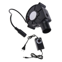 Ventilador para churrasco 220v, motor de explosão pequeno com coleta de ar, velocidade ajustável, ferramenta de cozinha, tomada eua/ue, ventilador portátil para churrasco, acampamento