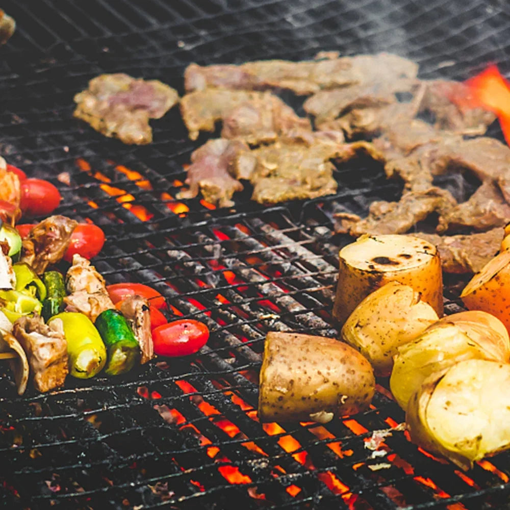 Almofada de grade para churrasco antiaderente, resistente a altas temperaturas, malha reutilizável, facilmente limpa, almofadas de cozinha, ferramenta de grelha 40x30cm