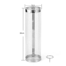 Cesta de grelha de aço inoxidável portátil gaiola de churrasco rolamento grelhar cesta útil churrasqueira cesta ao ar livre grill acessórios